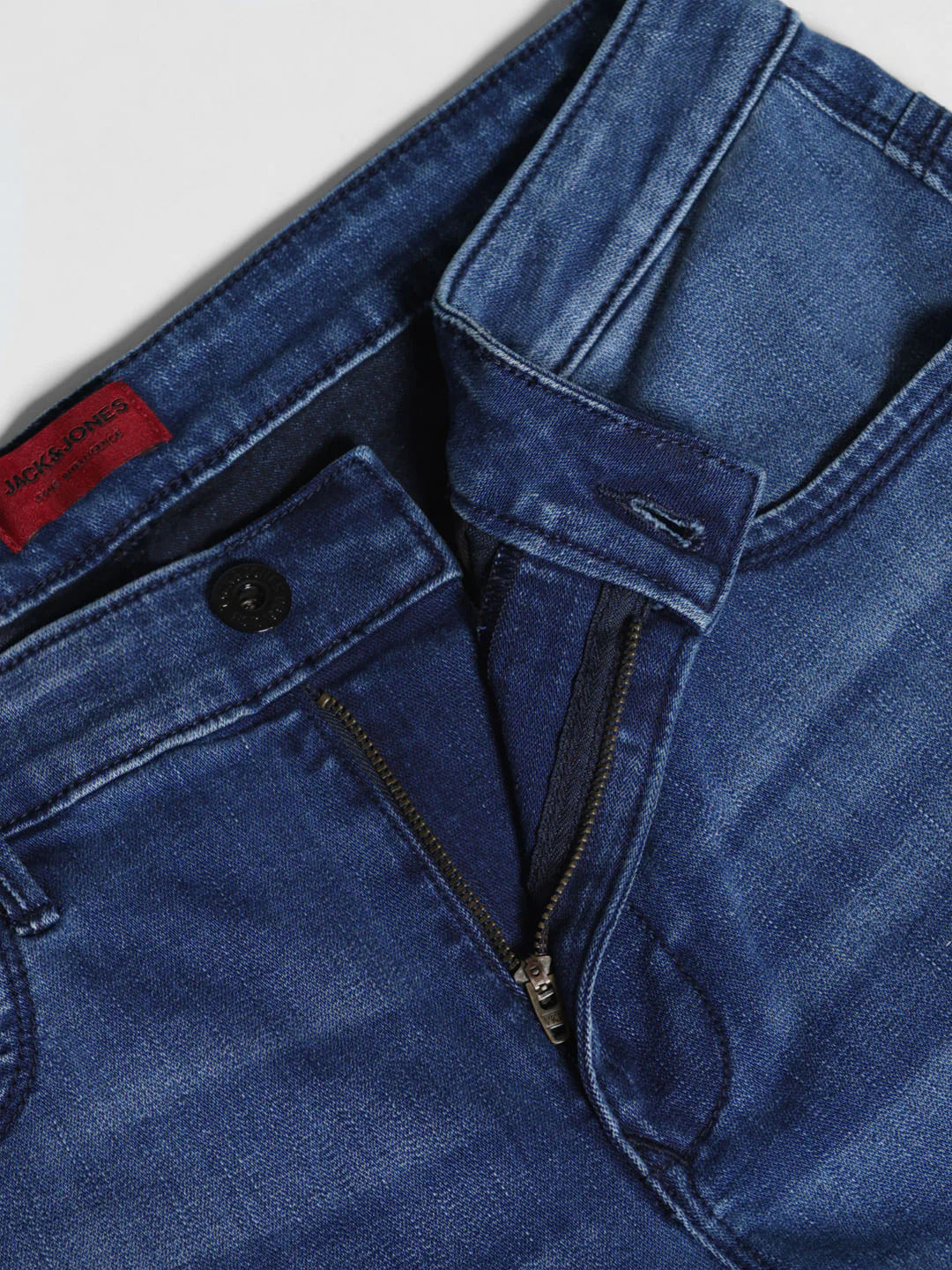 Blue Low Rise Ben Skinny Jeans - Image 5