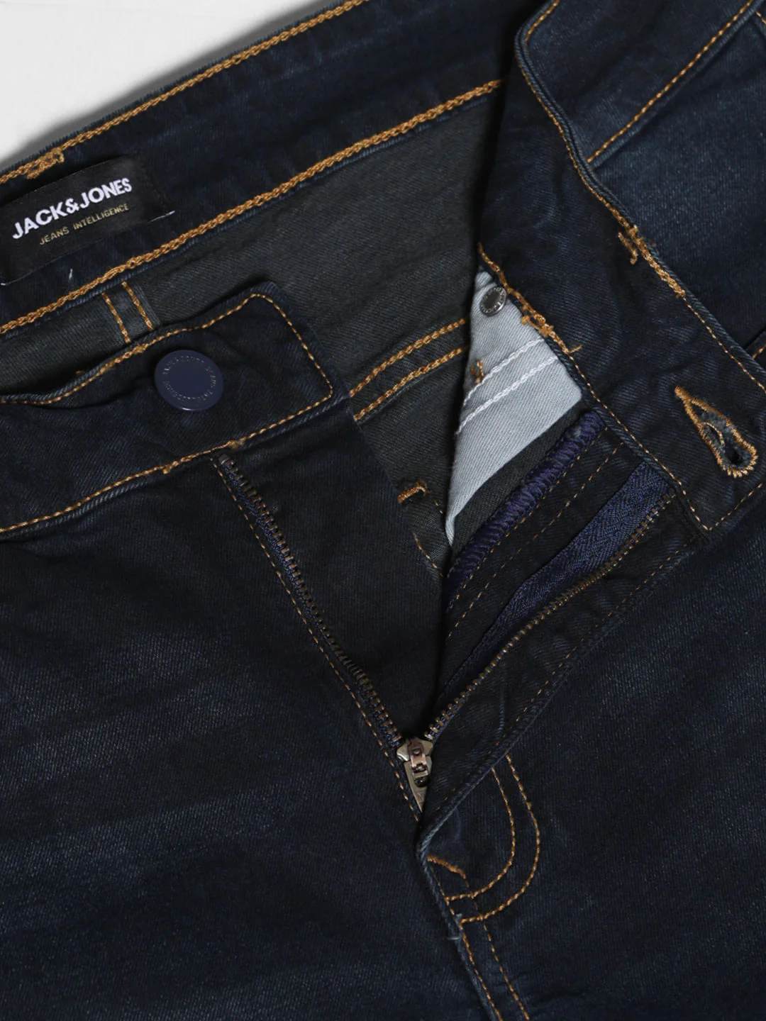 Dark Blue Low Rise Ben Skinny Jeans - Image 5