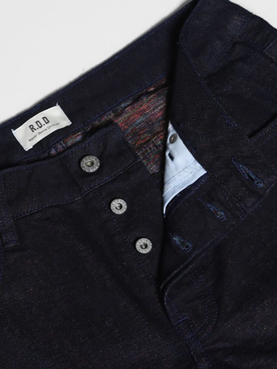 Dark Blue Low Rise Clark Regular Fit Jeans - Image 5