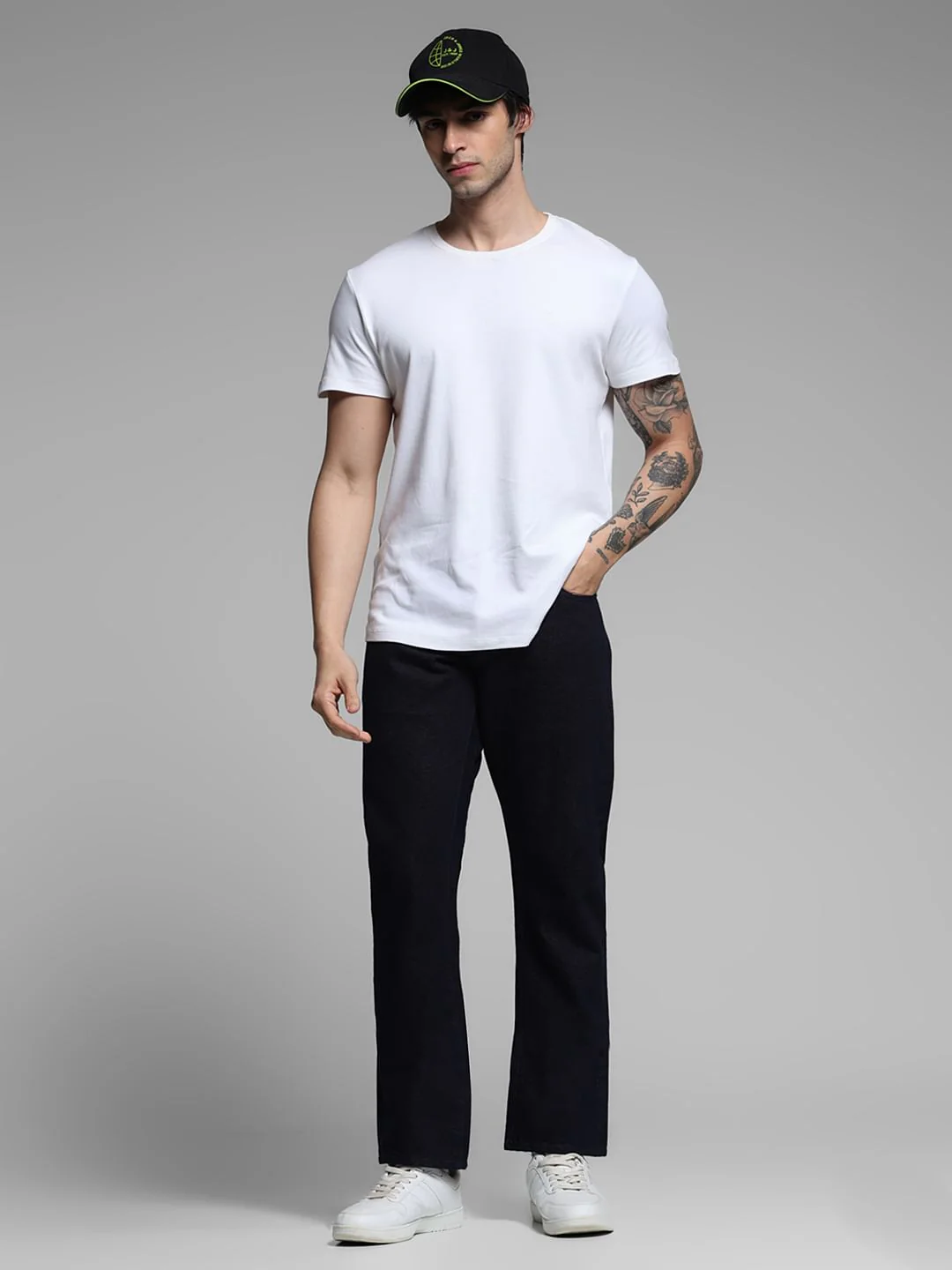 Dark Blue Low Rise Clark Regular Fit Jeans - Image 6