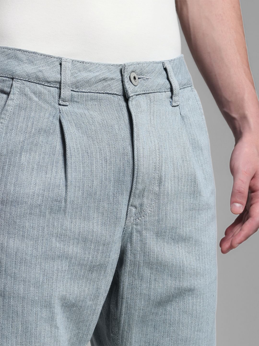 GREY LOW WAIST JEANS - Image 4