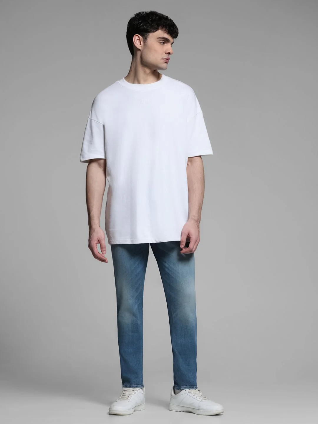 Light Blue Low Rise Ben Skinny Fit Jeans - Image 6