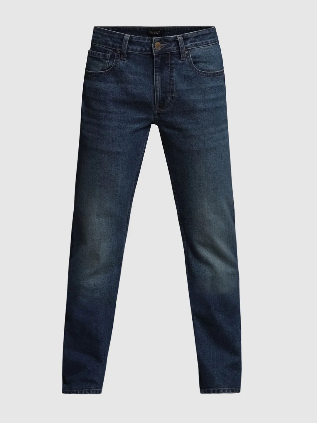 Blue Washed Clark Regular Fit Jeans - Image 7
