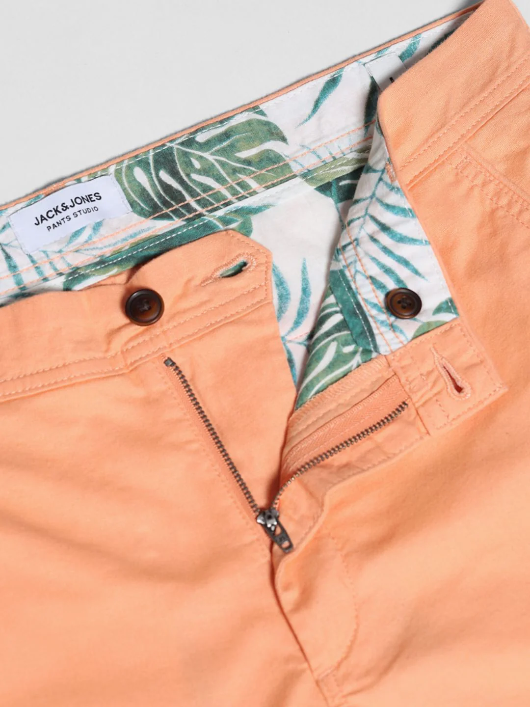 Coral Mid Rise Chino Shorts - Image 5