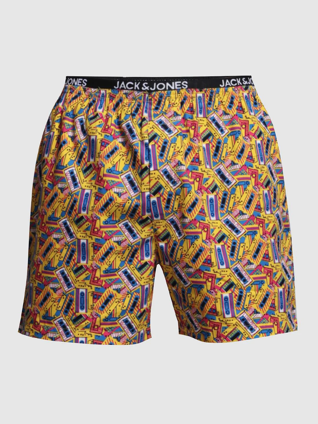 Yellow Cassette Box Print Boxers - Image 6