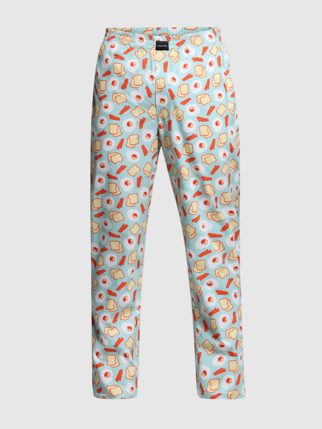 Blue Printed Cotton Pyjamas - Image 6