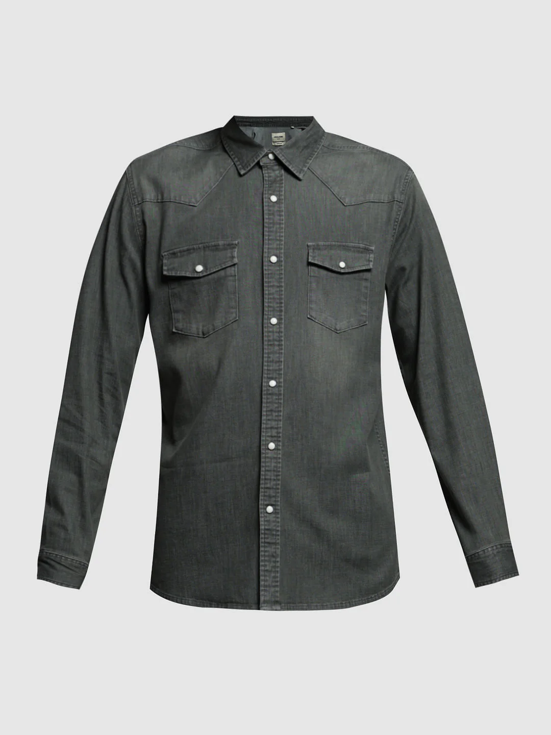 GREEN FADED FULL SLEEVES SHIRT - Image 7