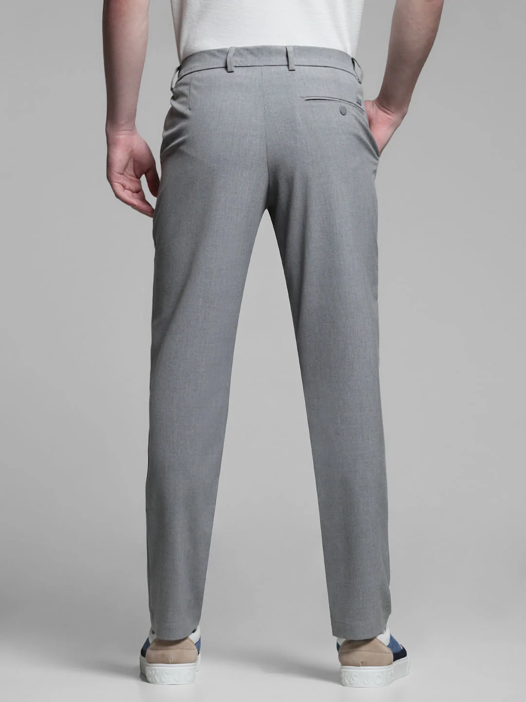 GREY SLIM FIT CHINOS - Image 3