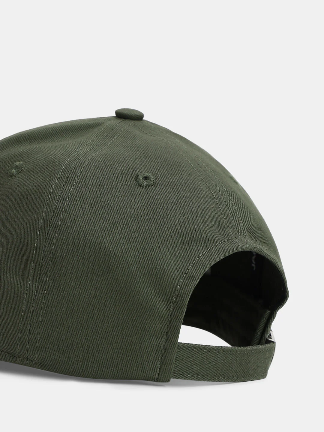 Green Colourblocked Cotton Cap - Image 5