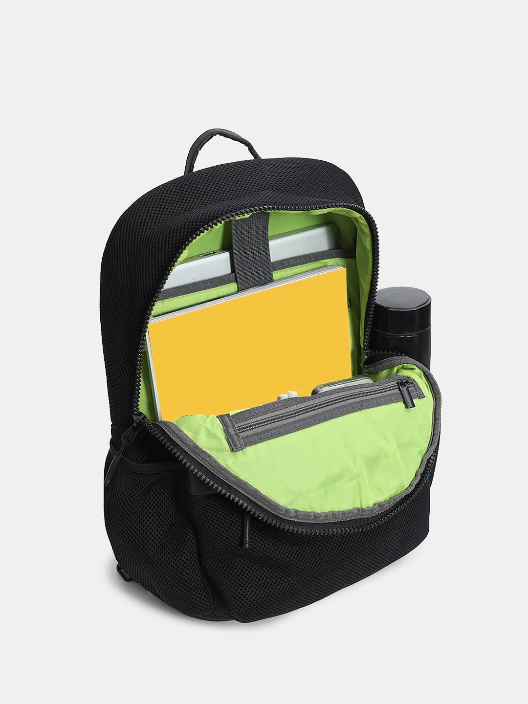 Black Mesh Backpack - Image 7