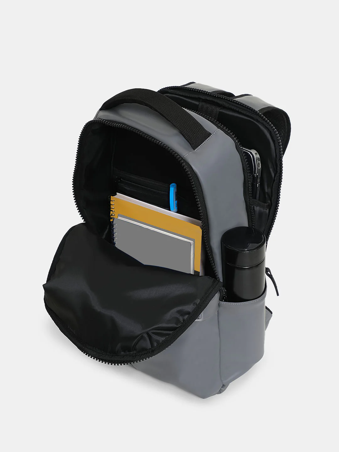 Grey Laptop Backpack - Image 6