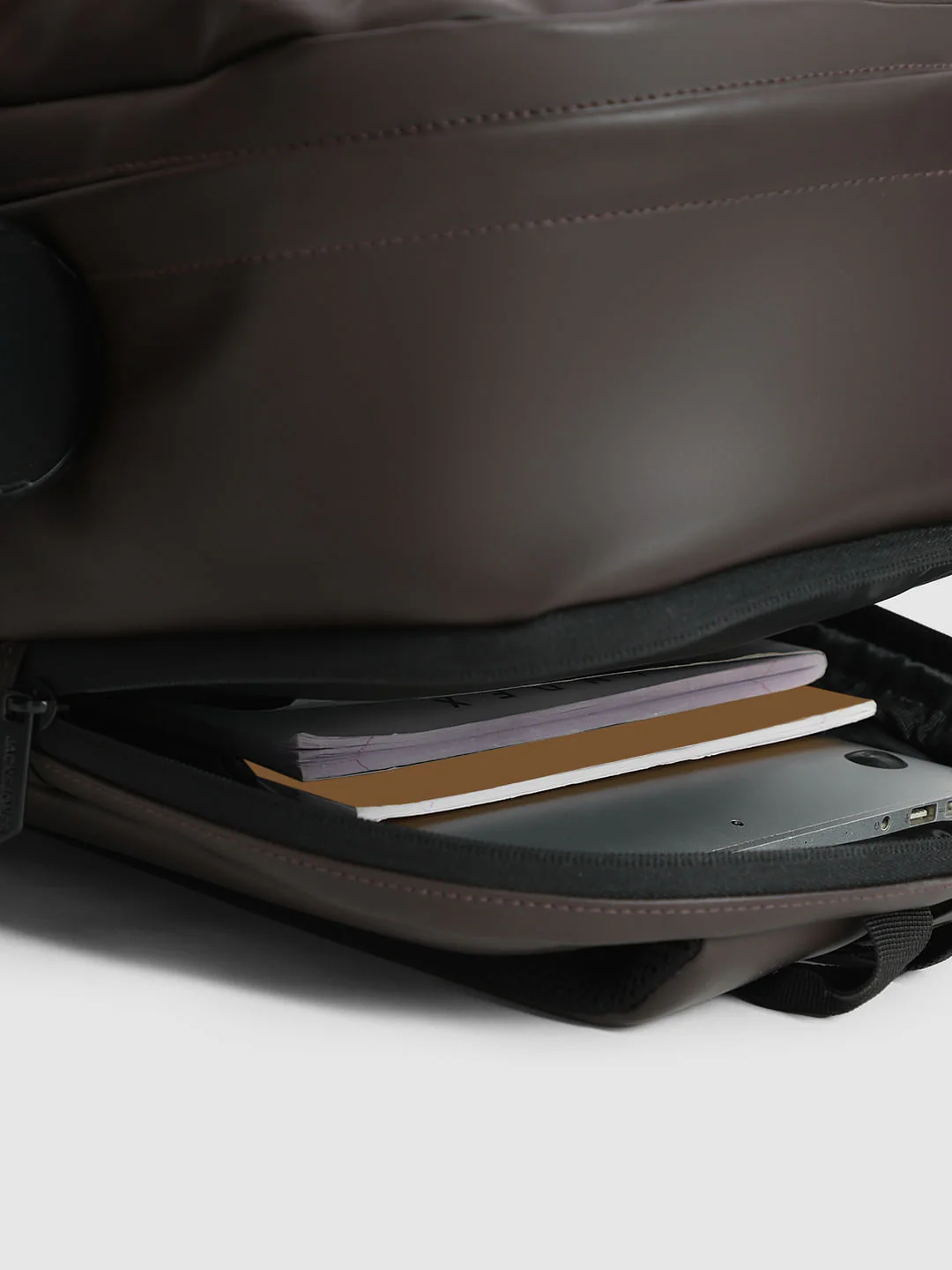 Chocolate Brown Backpack - Image 8