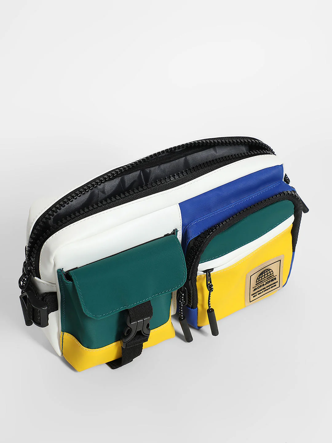 Green Colourblocked Chestpack - Image 7