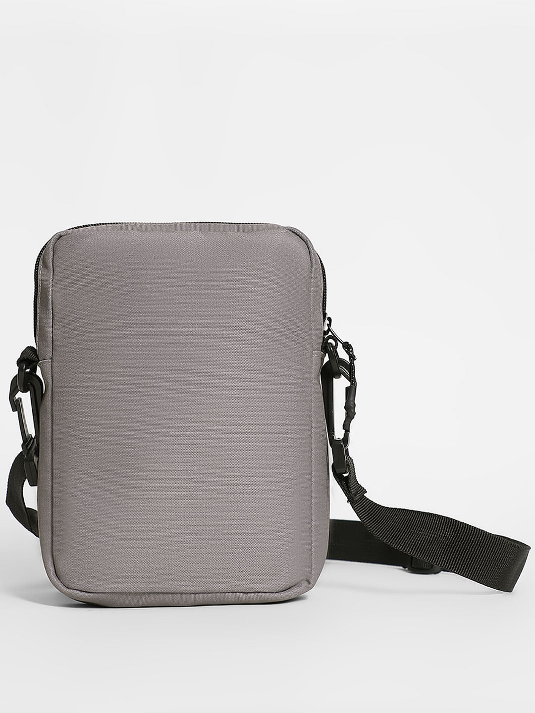Grey Logo Print Small Sling Bag - Image 3