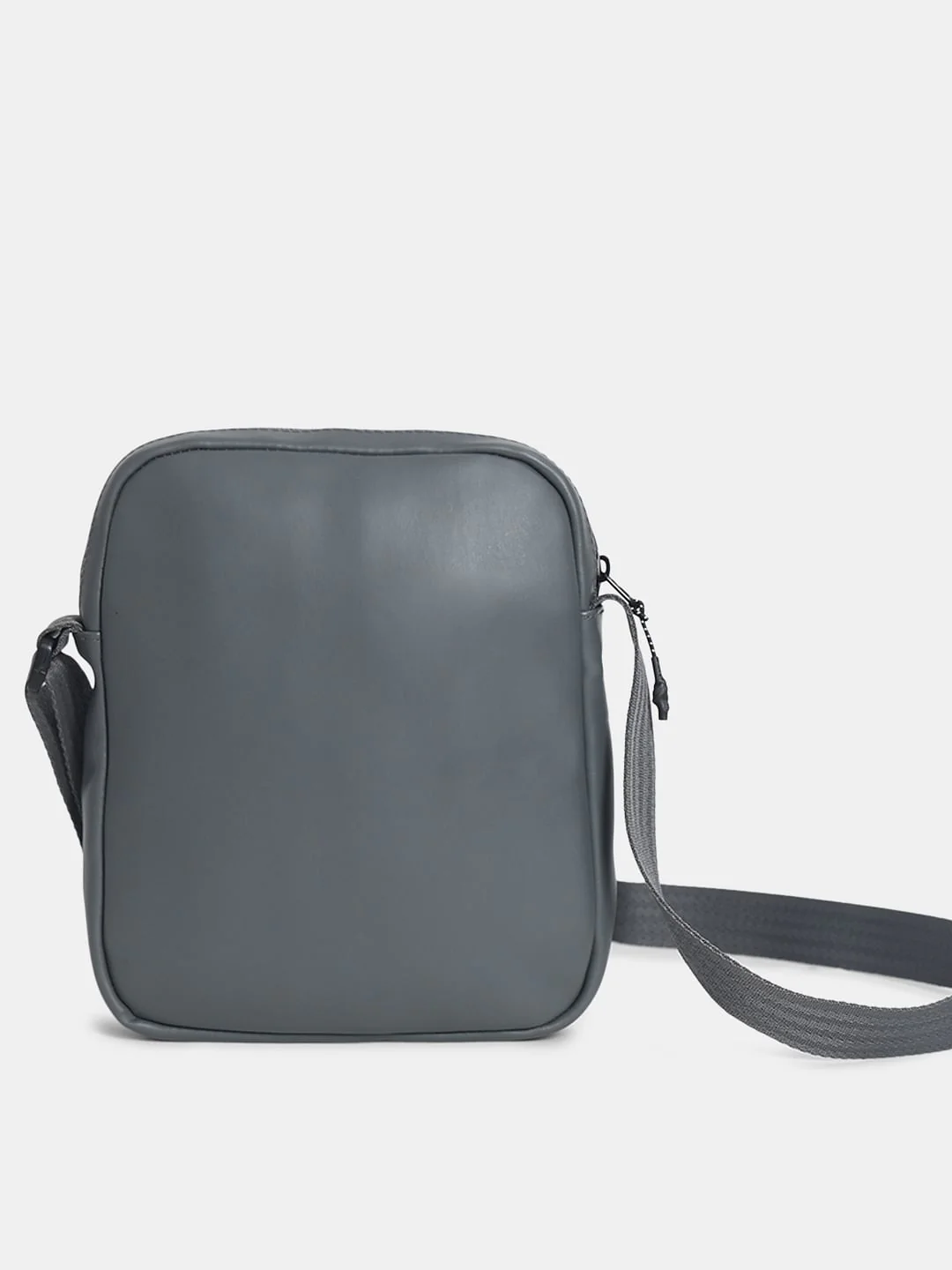 Grey Logo Print Sling Bag - Image 3