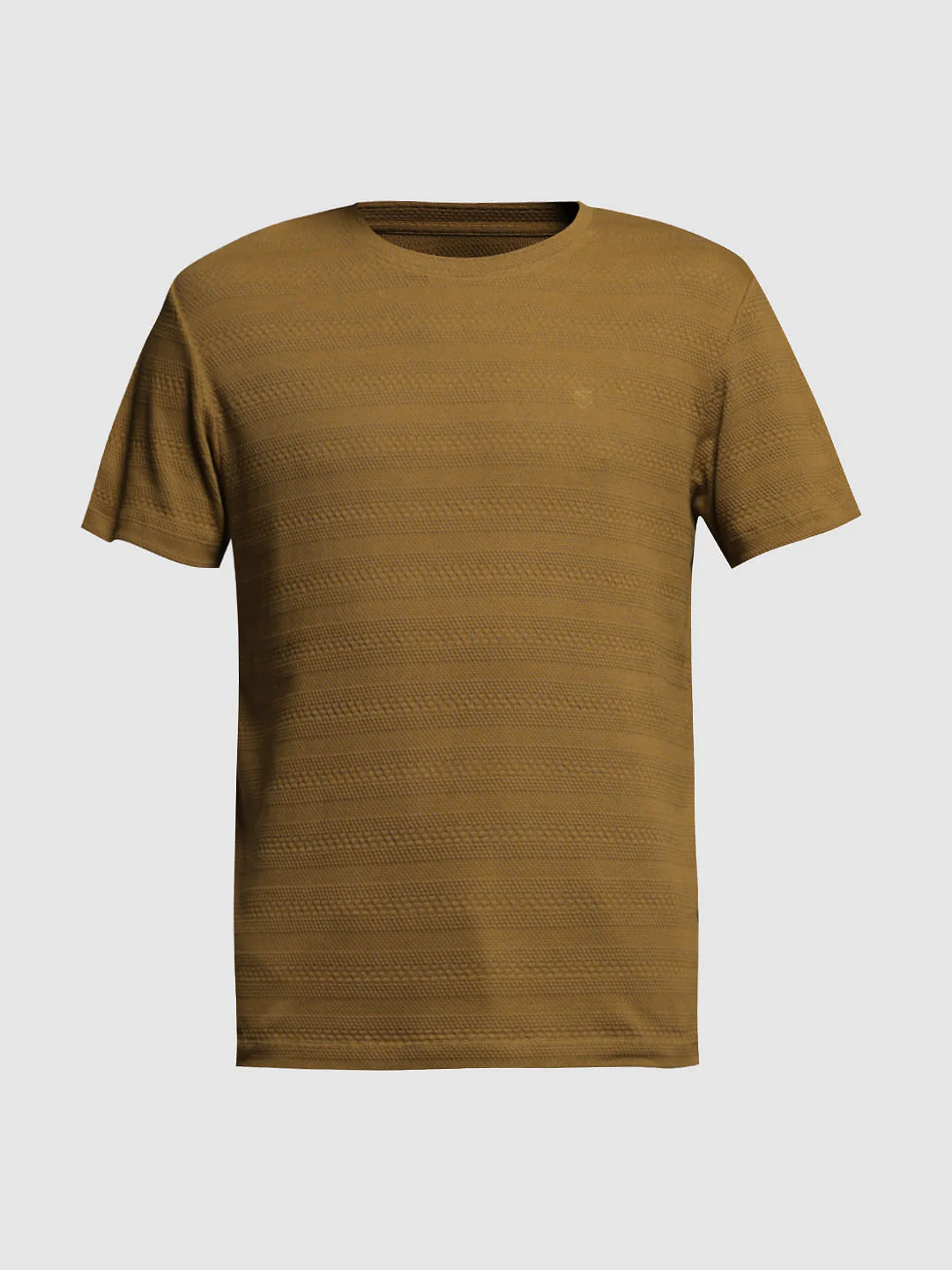 BROWN JACQUARD T-SHIRT - Image 7