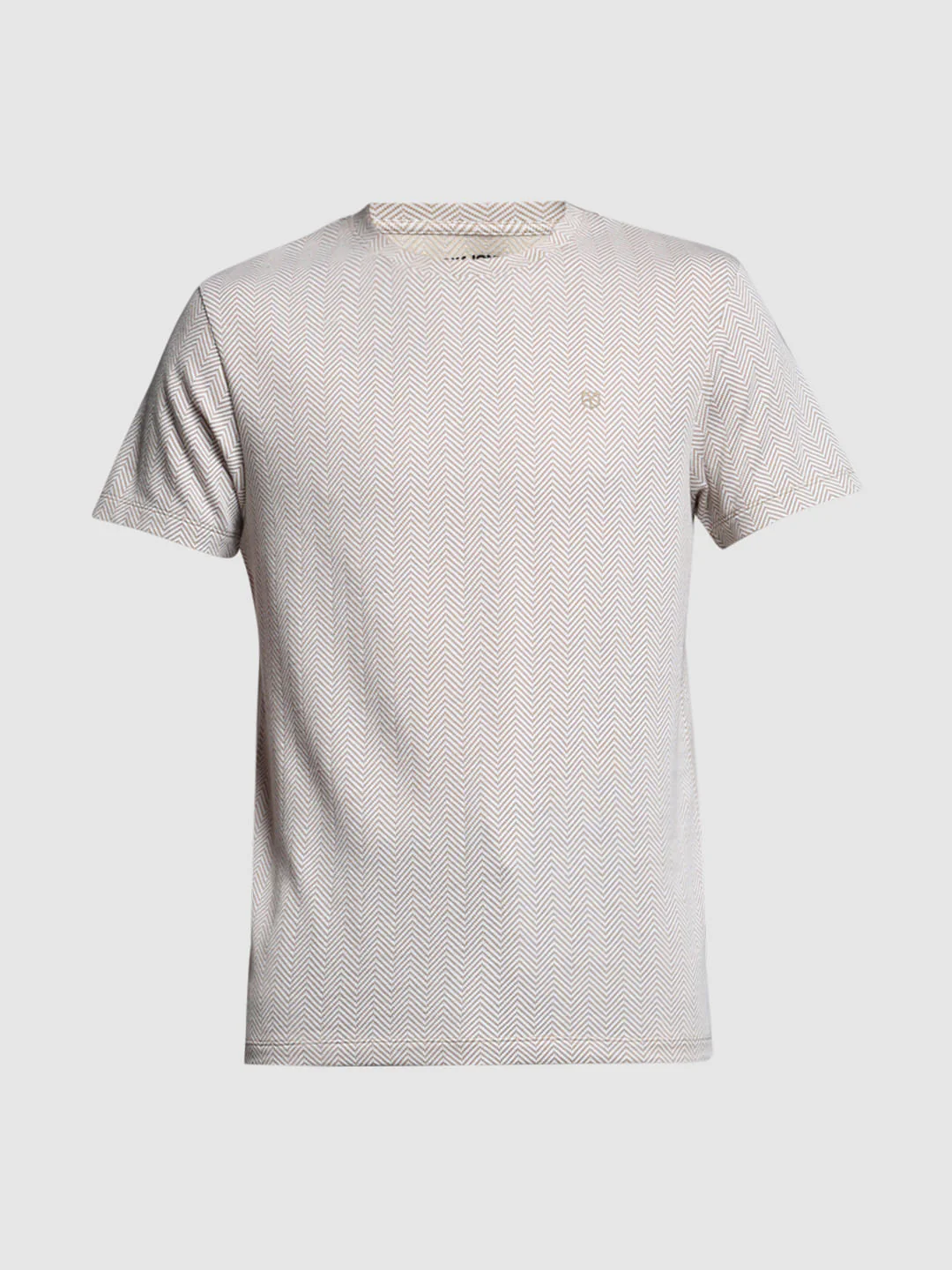 BEIGE PRINTED T-SHIRT - Image 7