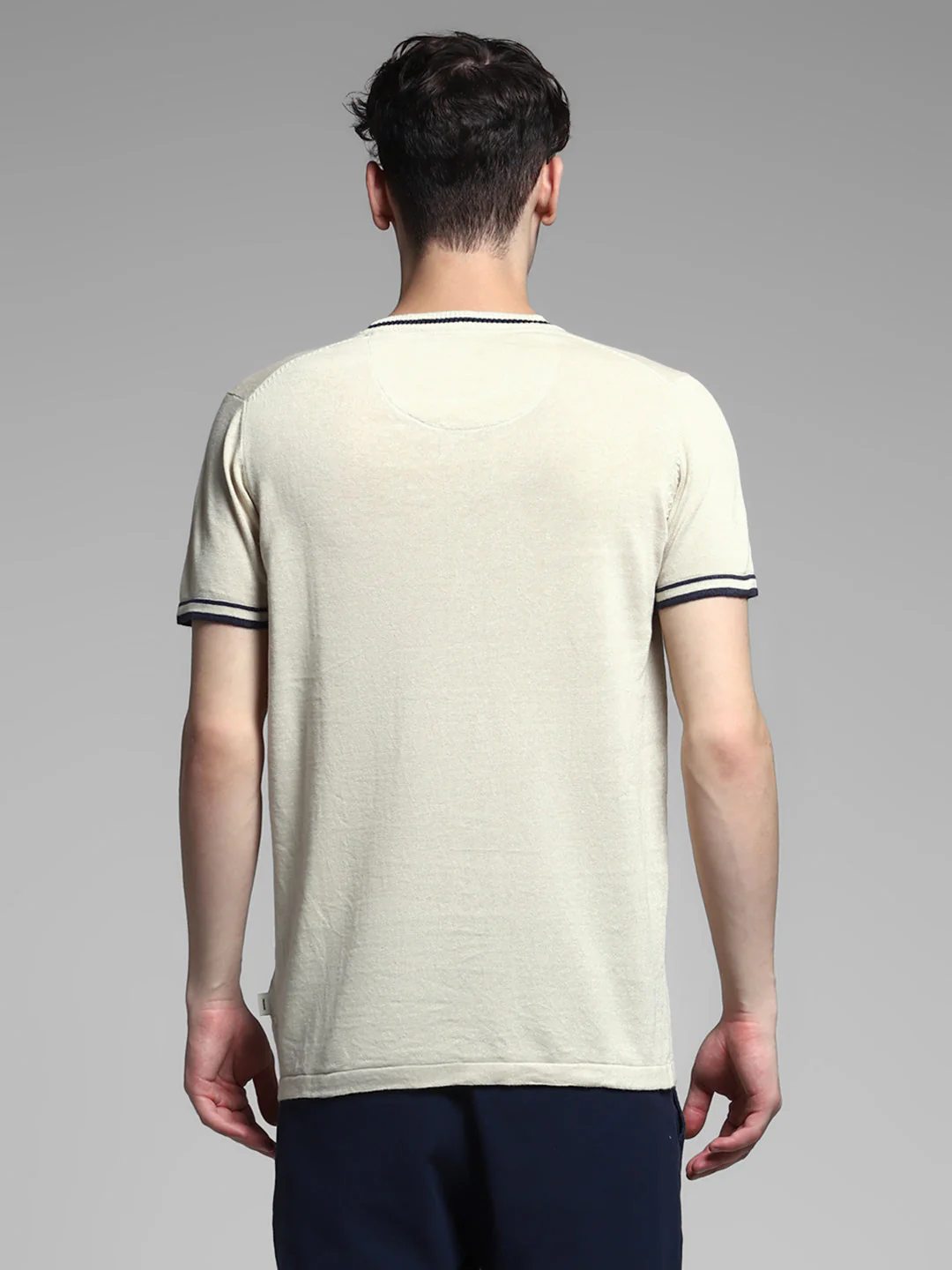 Crew Neck Knitted Pullover - Image 4