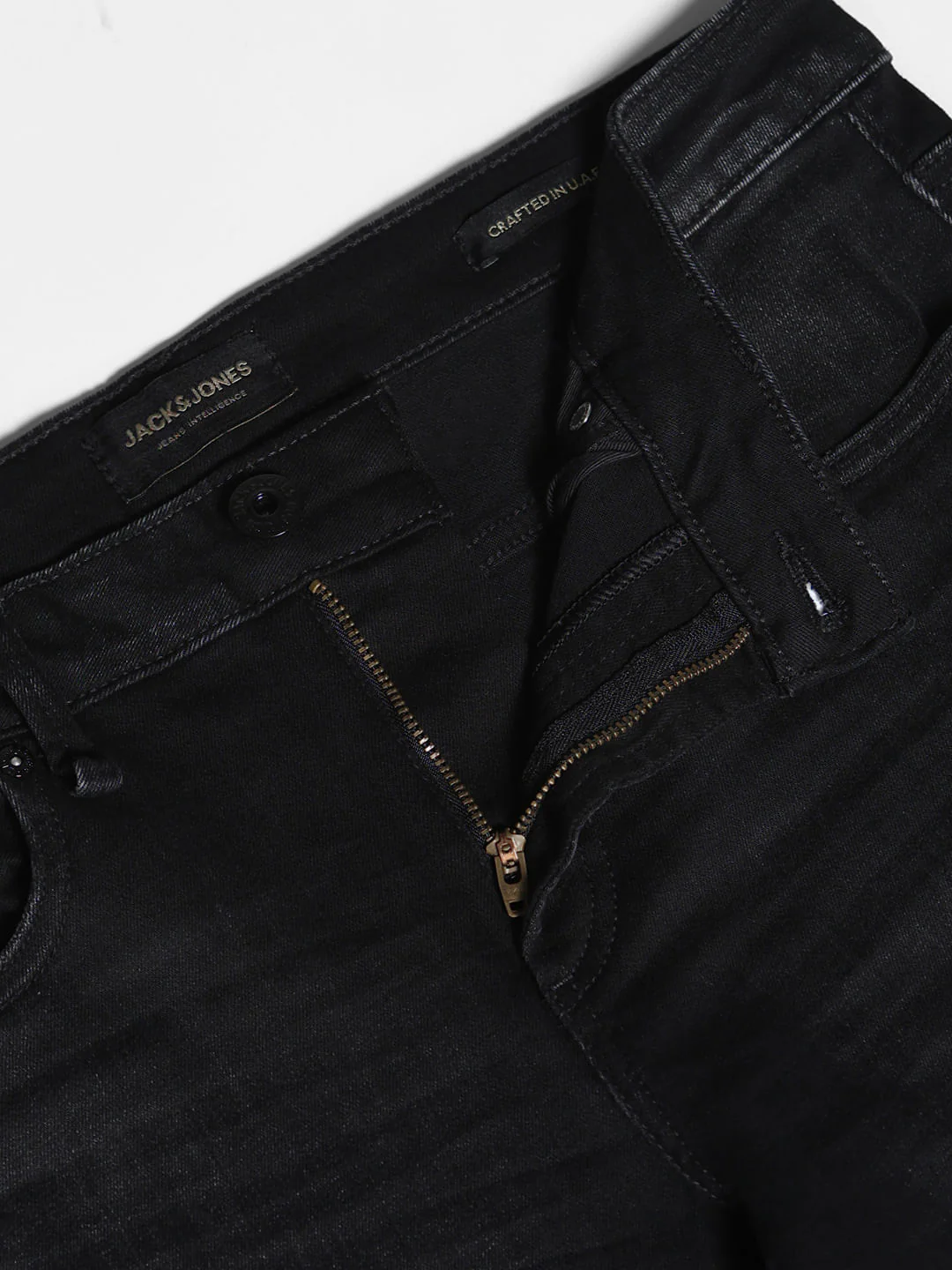 Black Low Rise Glenn Slim Fit Jeans - Image 6