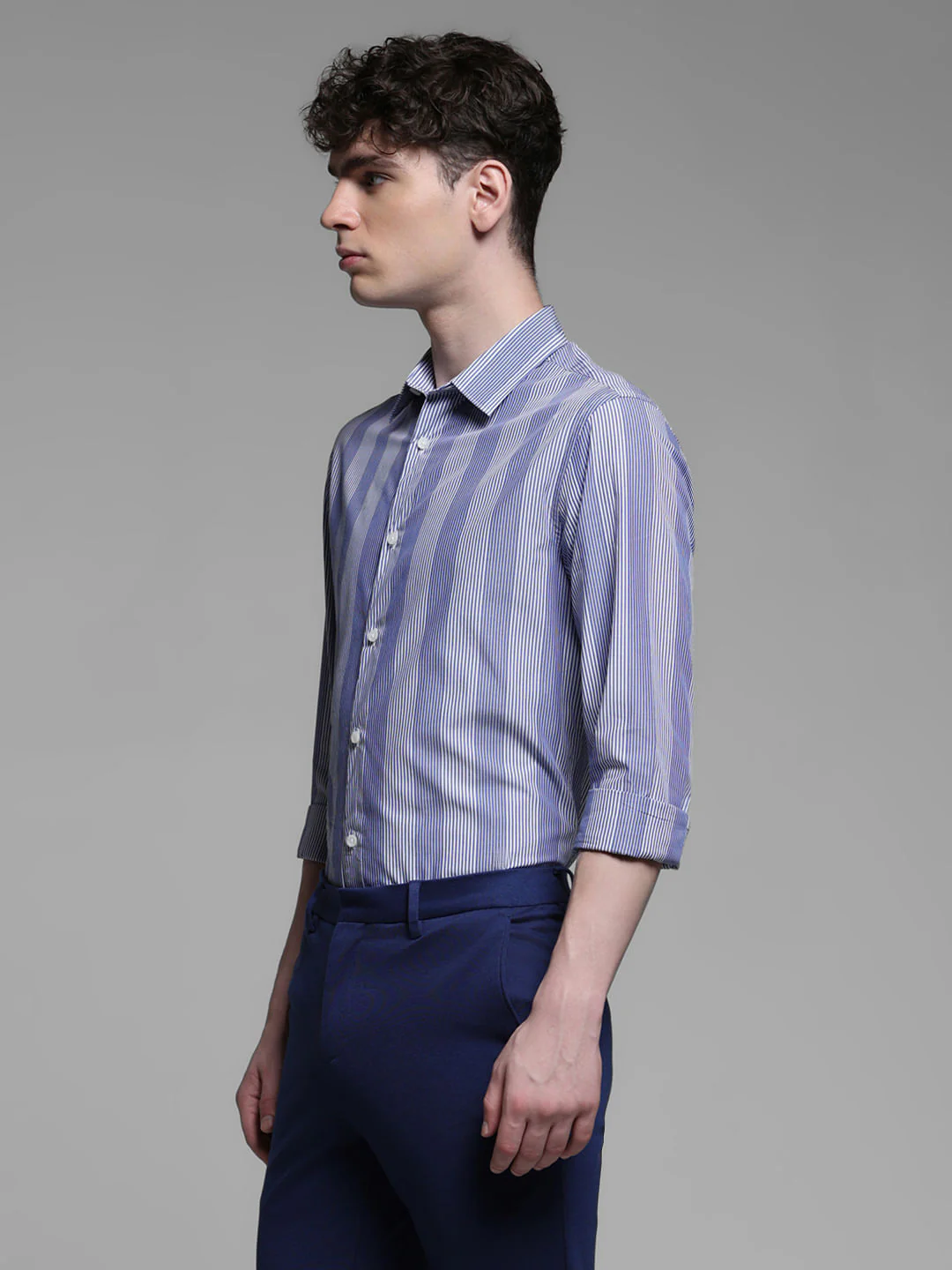 BLUE STRIPED SHIRT - Image 3