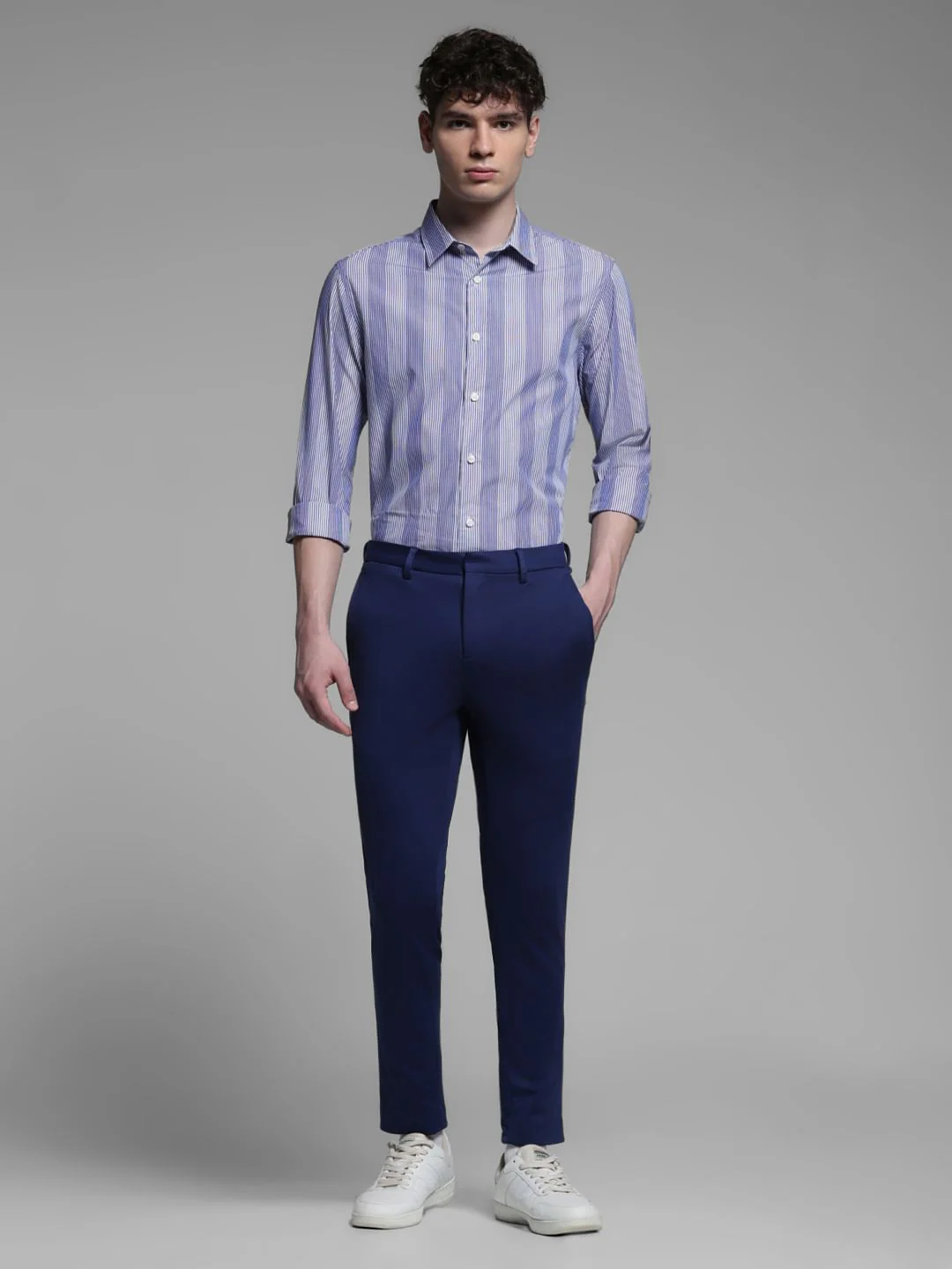 BLUE STRIPED SHIRT - Image 6