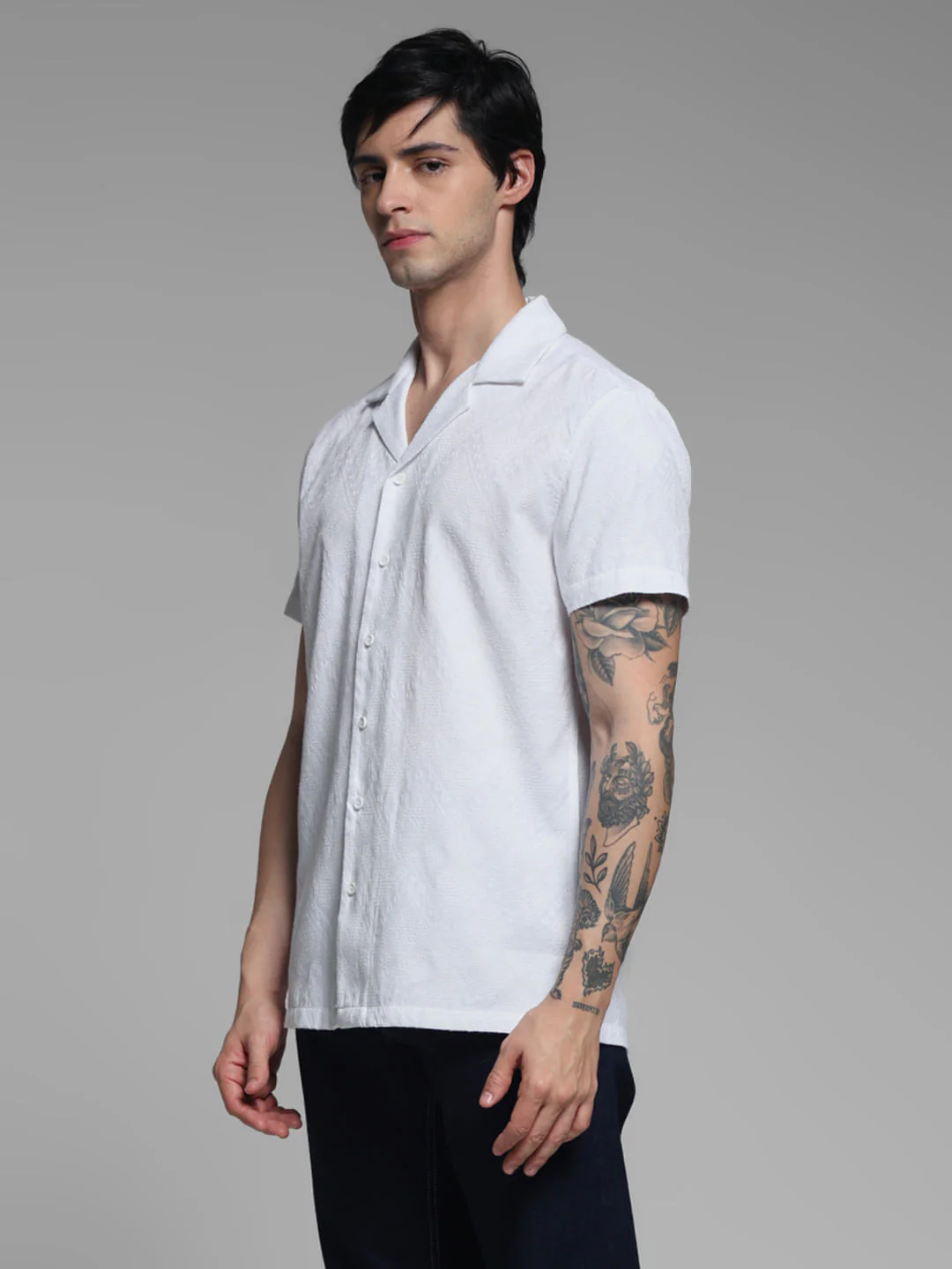 BASIC WHITE SHIRT - Image 3