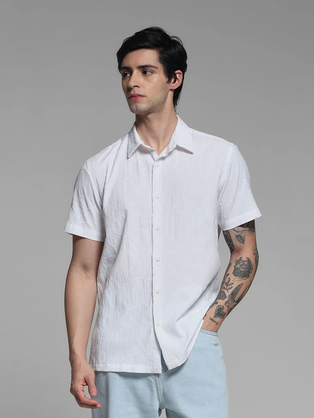 BRIGHT WHITE SHIRT