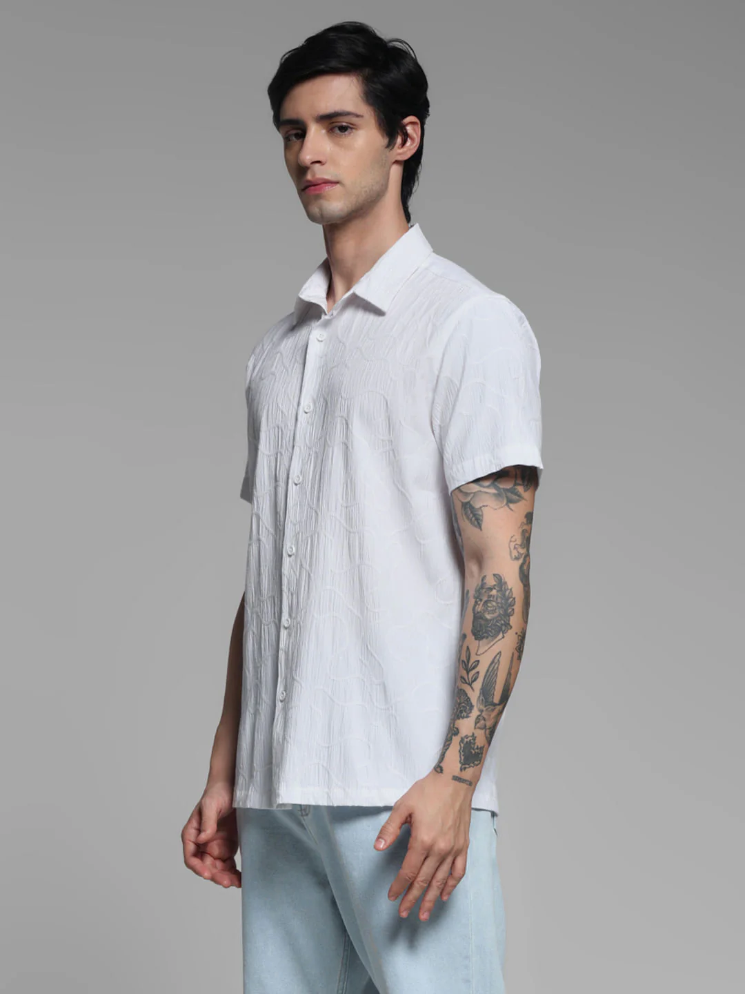 BRIGHT WHITE SHIRT - Image 3