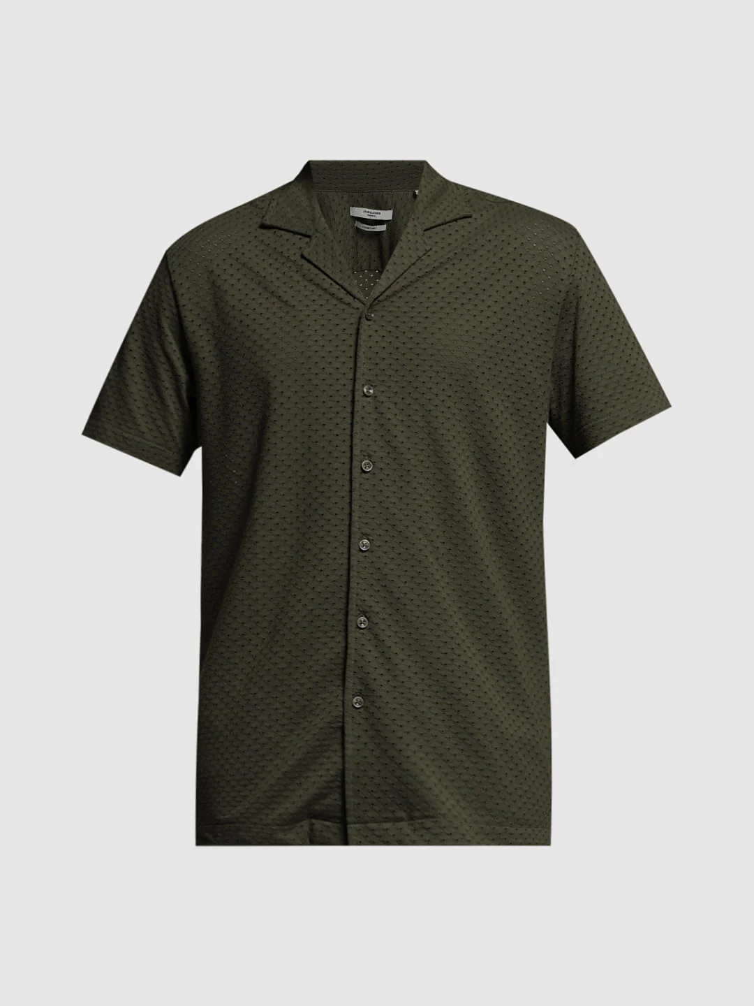 Green Resort Collar Shirt - Image 7