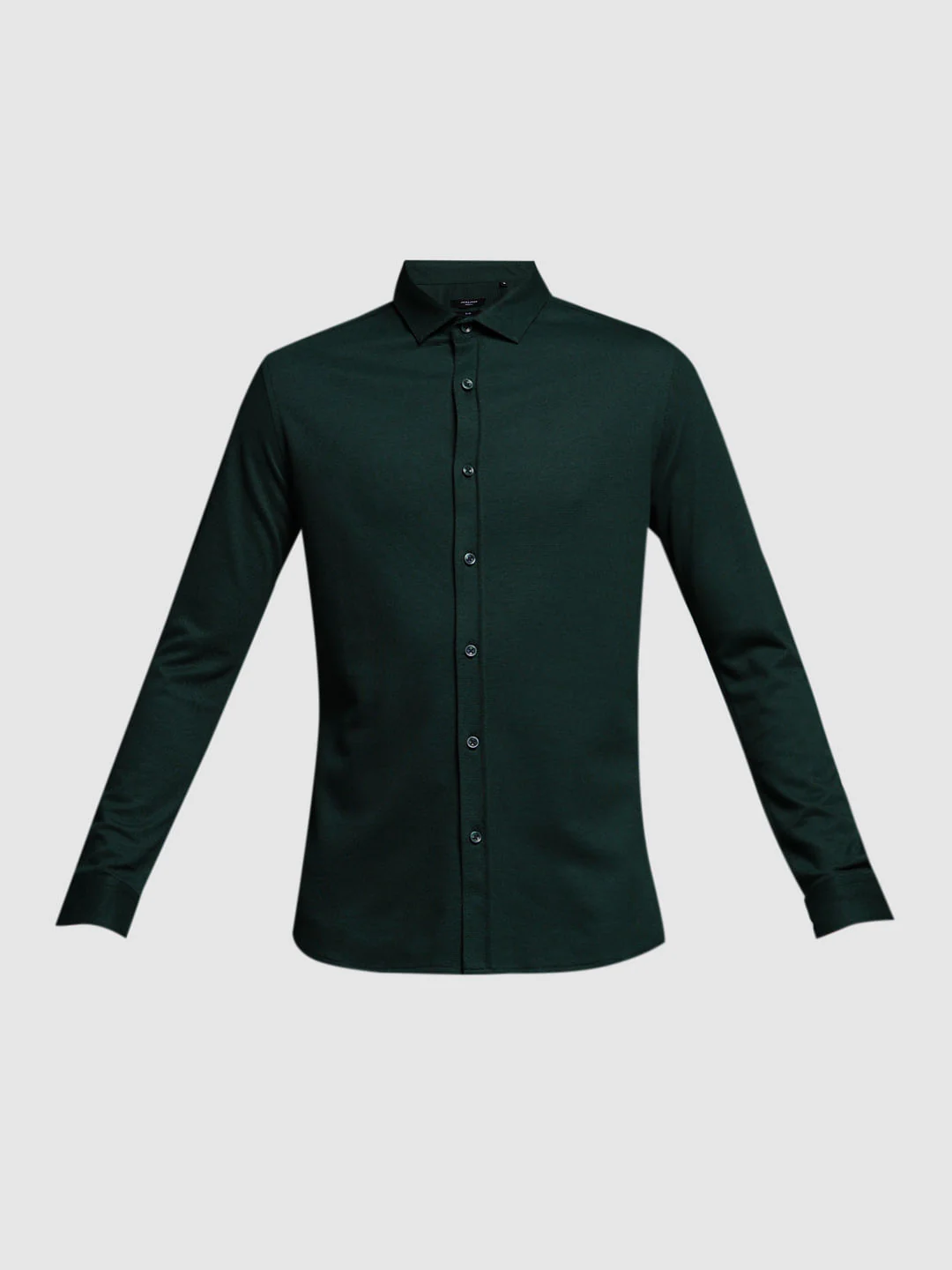 Green Knitted Full Sleeves Shirt - Image 7