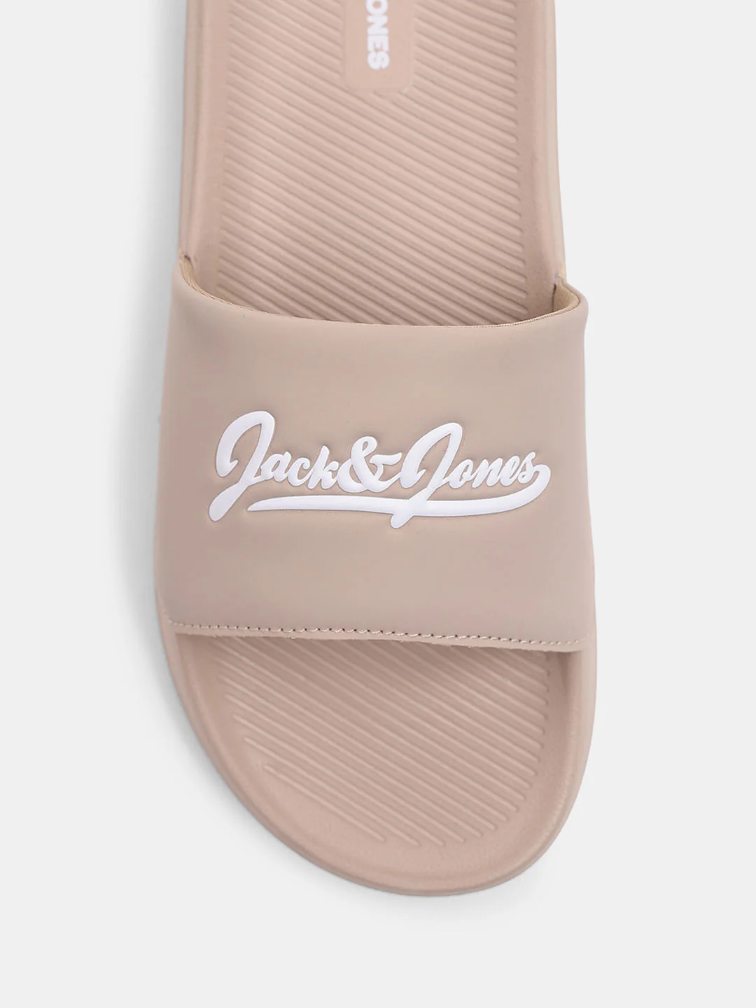 Brown Logo Print Pool Sliders - Image 7
