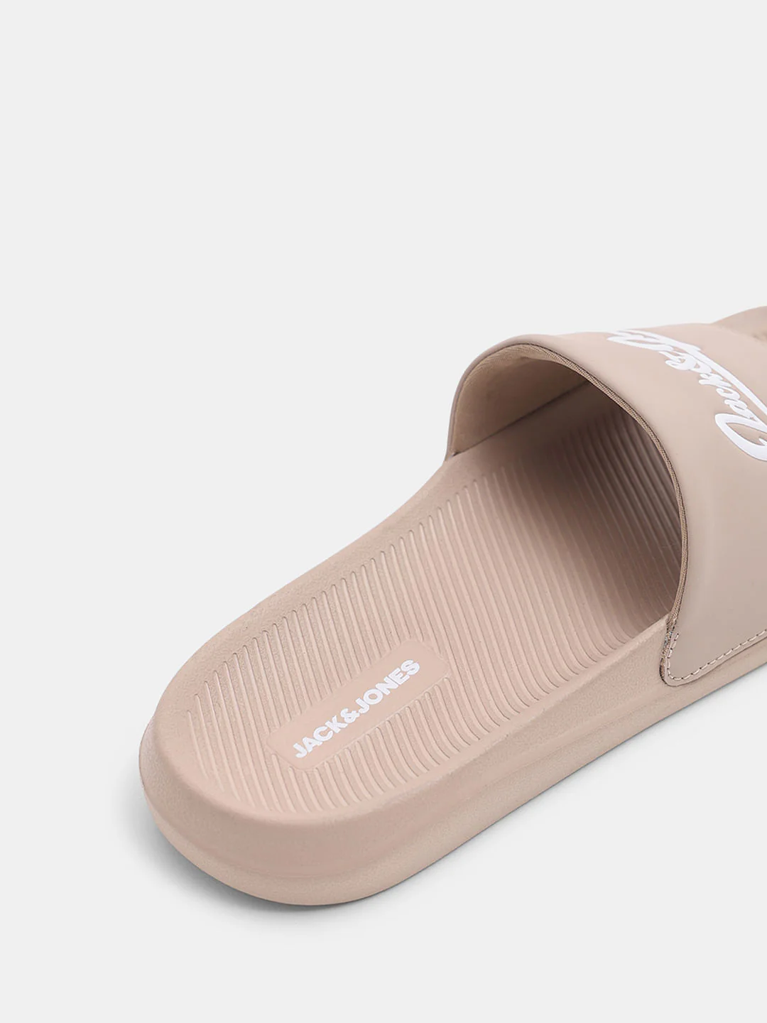 Brown Logo Print Pool Sliders - Image 8