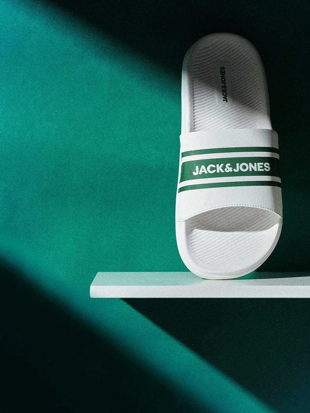 White Pool Sliders