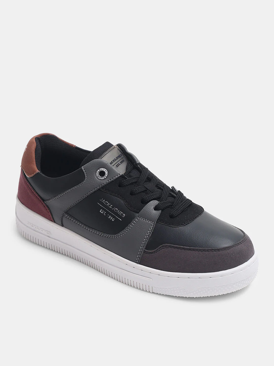 Black Colourblocked Sneakers - Image 4