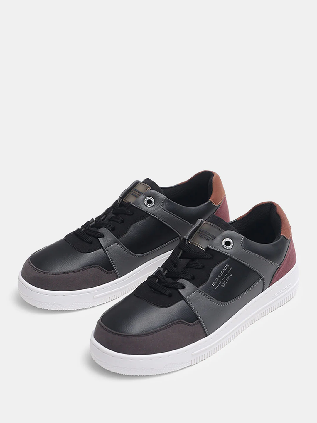 Black Colourblocked Sneakers - Image 6