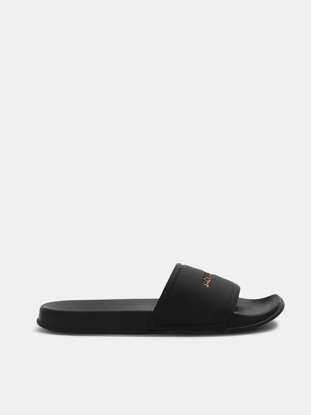 Black Small Logo Pool Sliders - Image 2