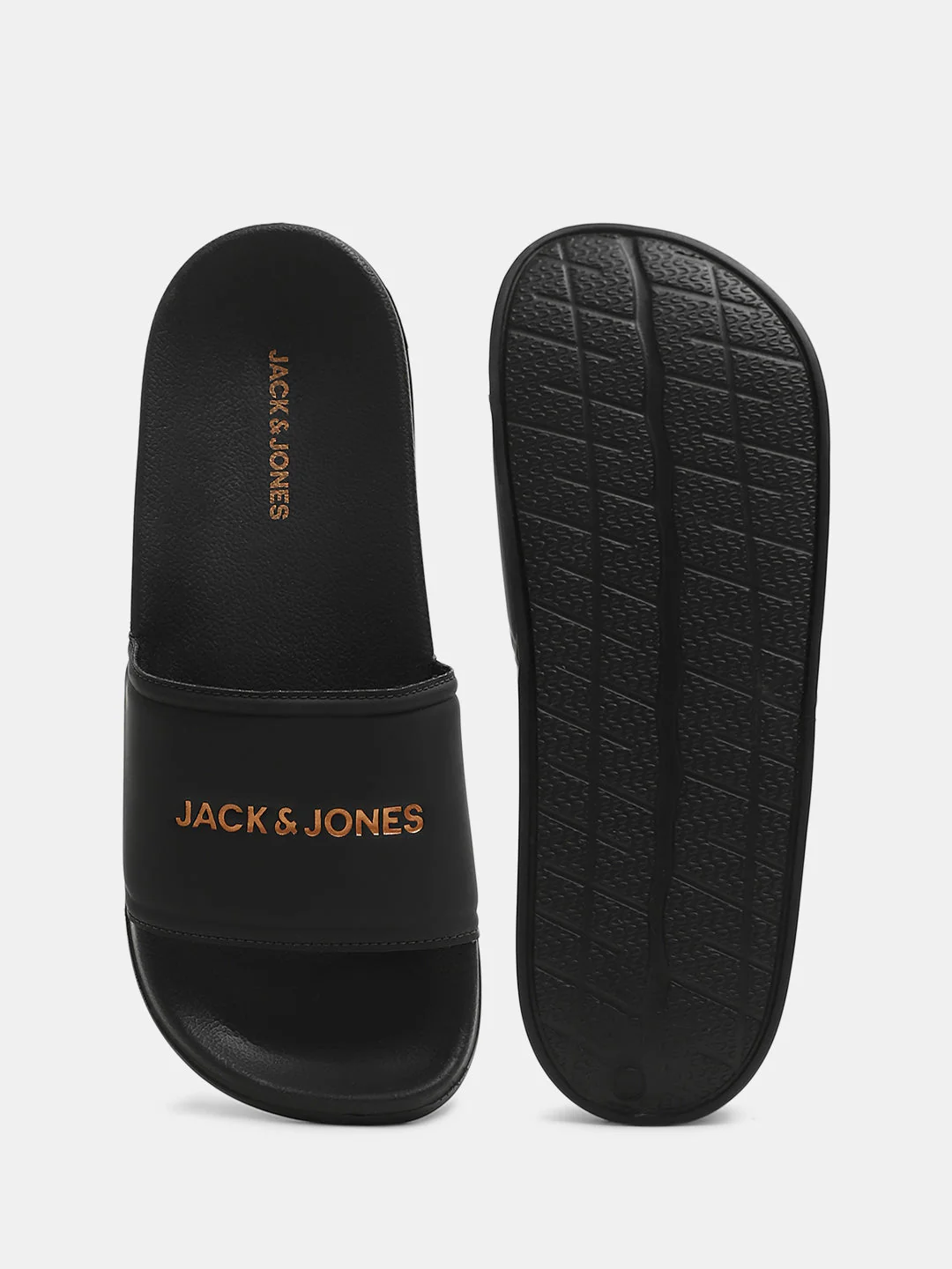 Black Small Logo Pool Sliders - Image 5