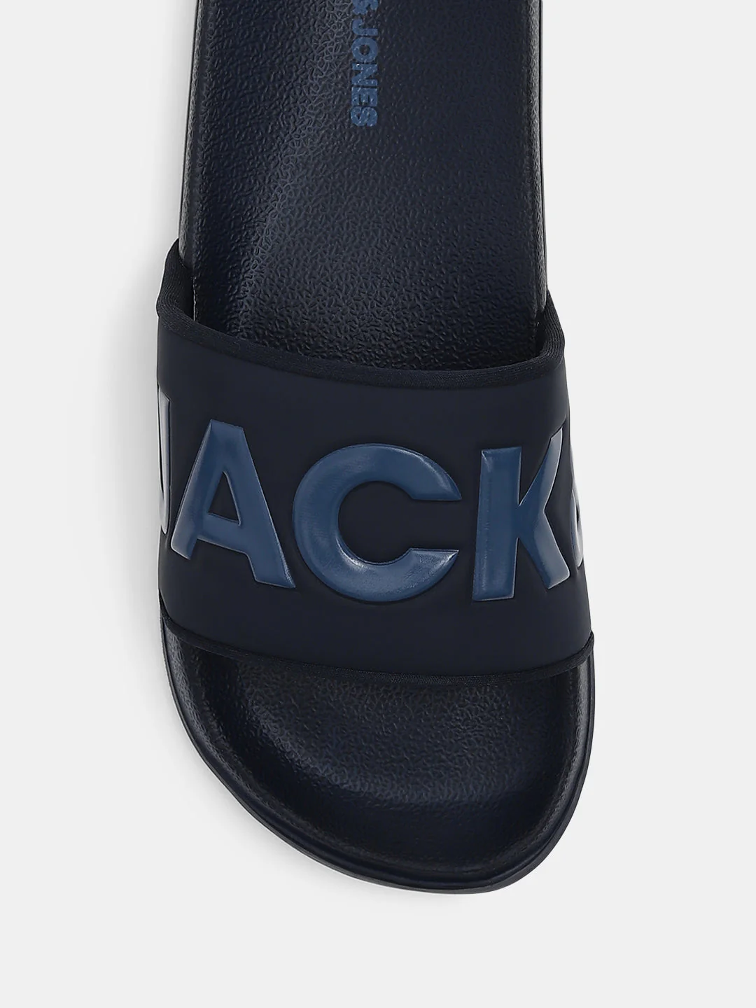 Navy Blue Big Logo Pool Sliders - Image 7