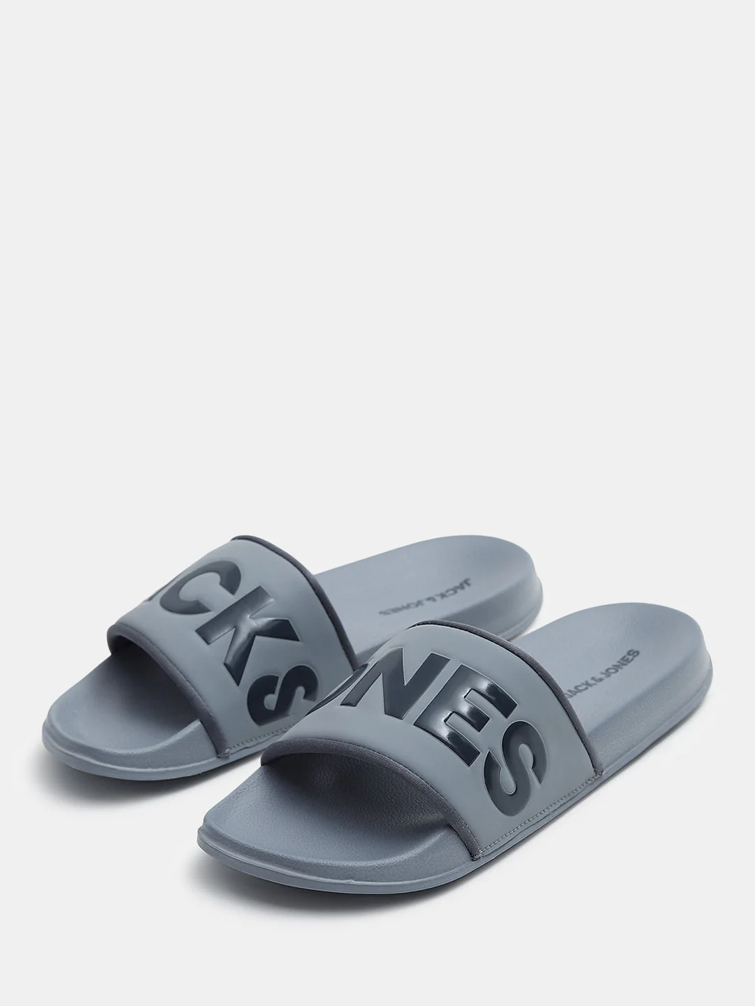 Grey Big Logo Text Pool Sliders - Image 6