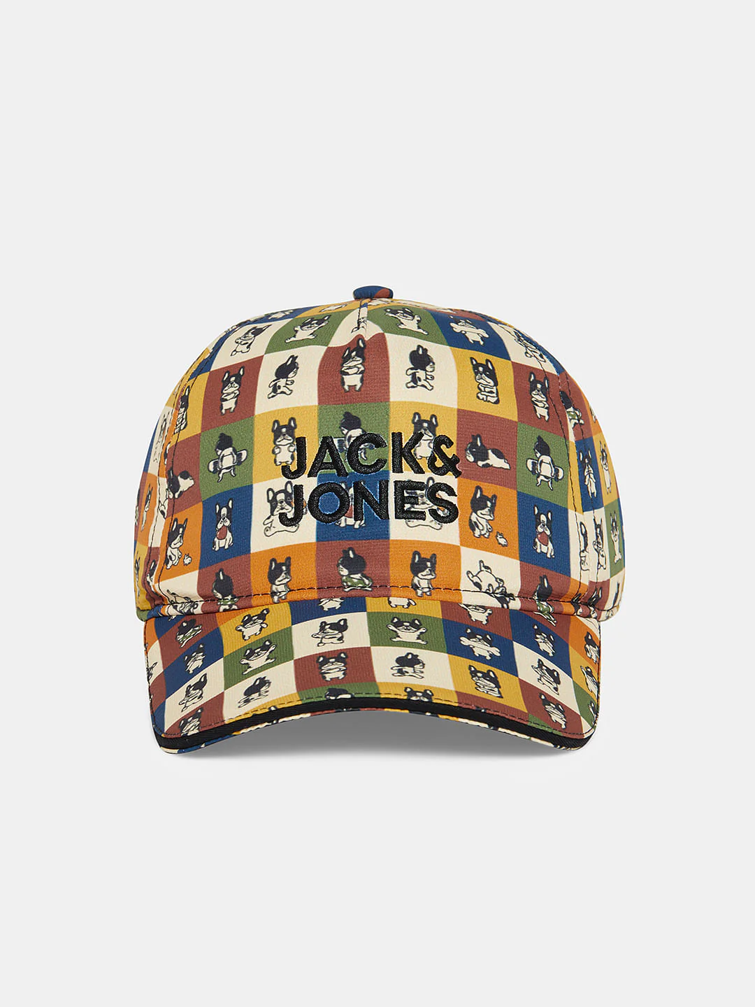 Boys Multi-Colour Doggo Print Cap - Image 3