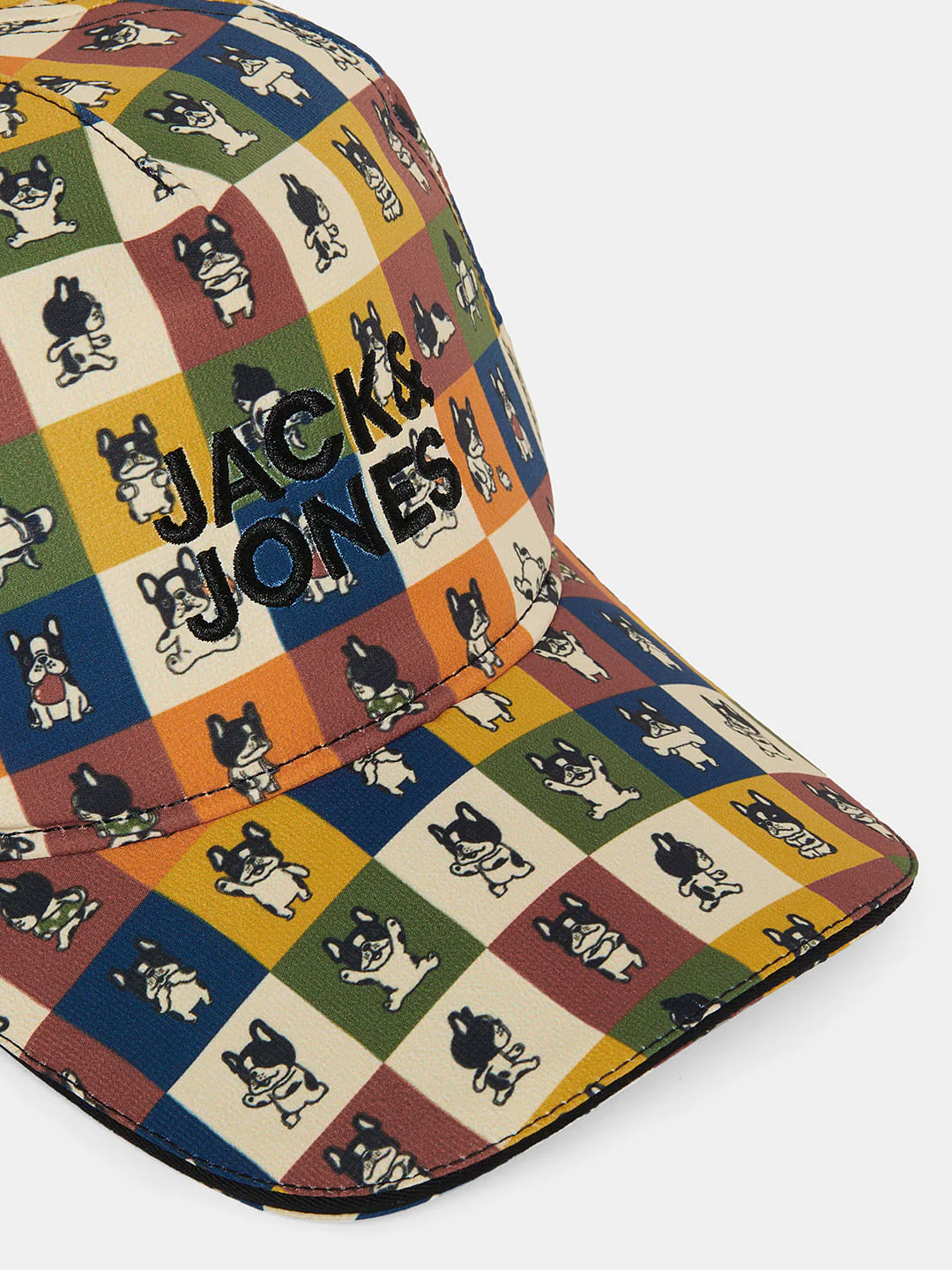 Boys Multi-Colour Doggo Print Cap - Image 6