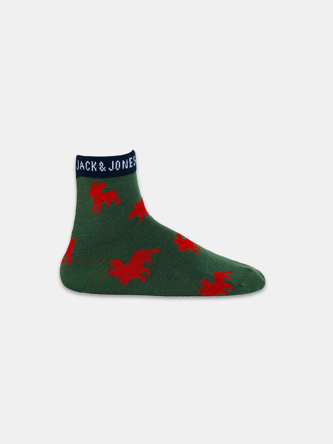 Boys Pack Of 3 Jacquard Printed Socks - Image 4