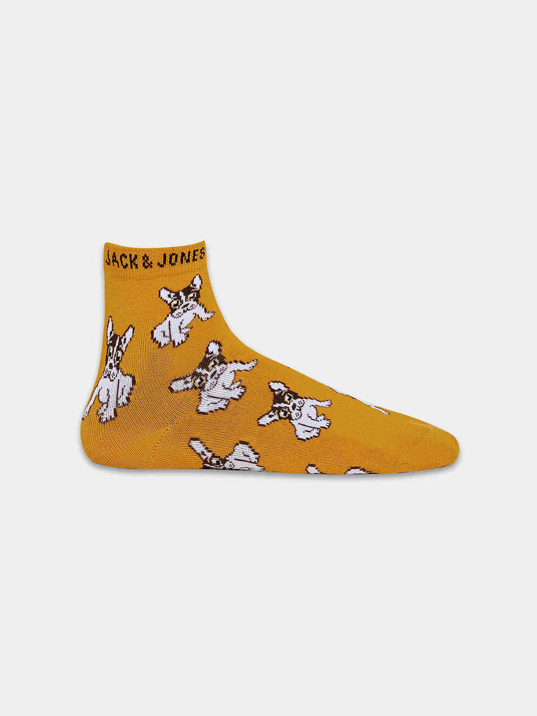 Boys Pack Of 3 Jacquard Printed Socks - Image 3