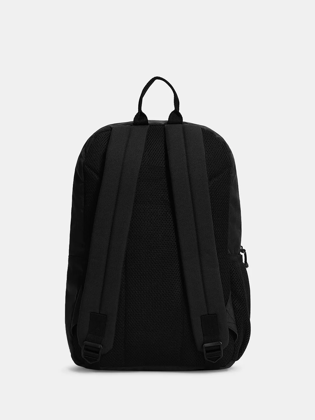 Black Logo Print Backpack - Image 4