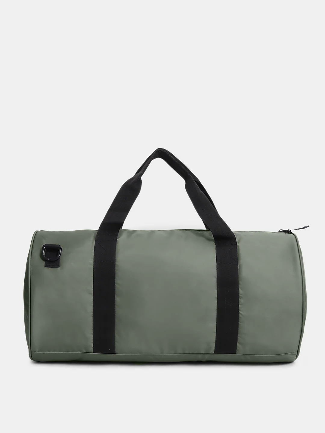 Dark Grey Polyester Duffle Bag - Image 3
