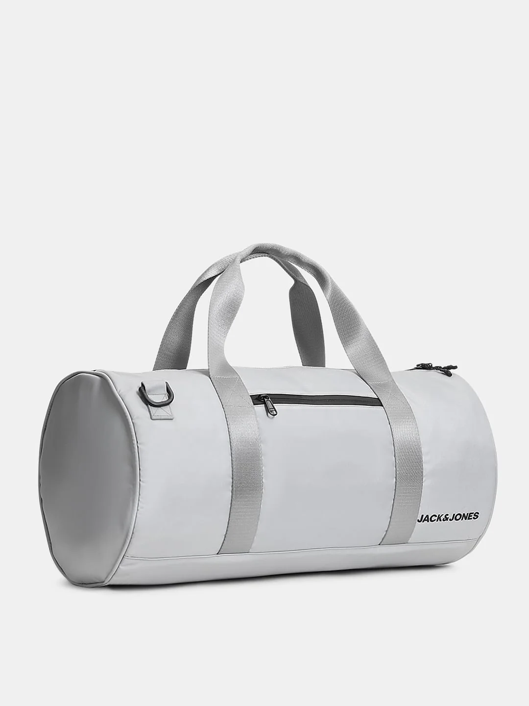 Light Grey Polyester Duffle Bag - Image 2