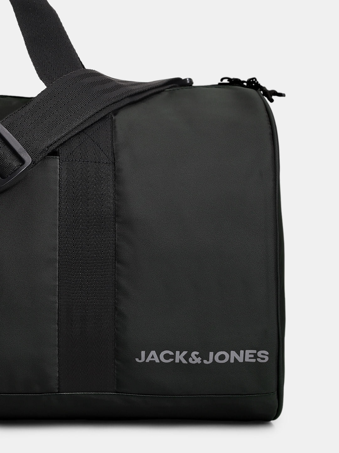 Black Polyester Duffle Bag - Image 4