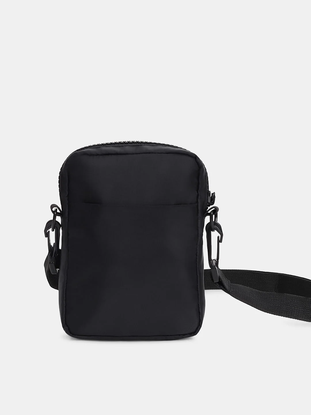 Black Logo Print Sling Bag - Image 3