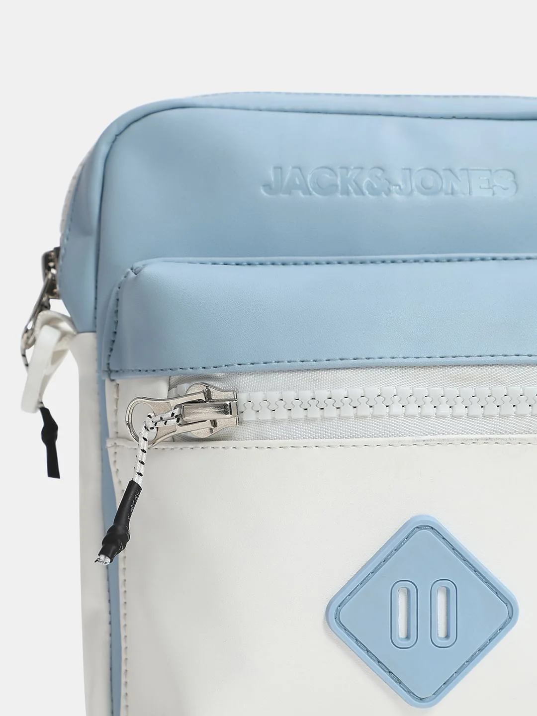 Light Blue Colourblocked Sling Bag - Image 4