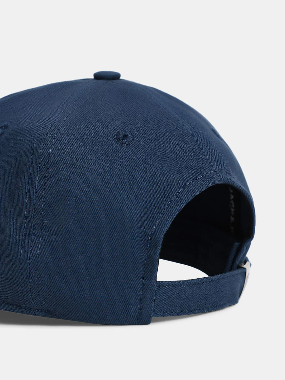 Dark Blue Embroidered Baseball Cap - Image 5